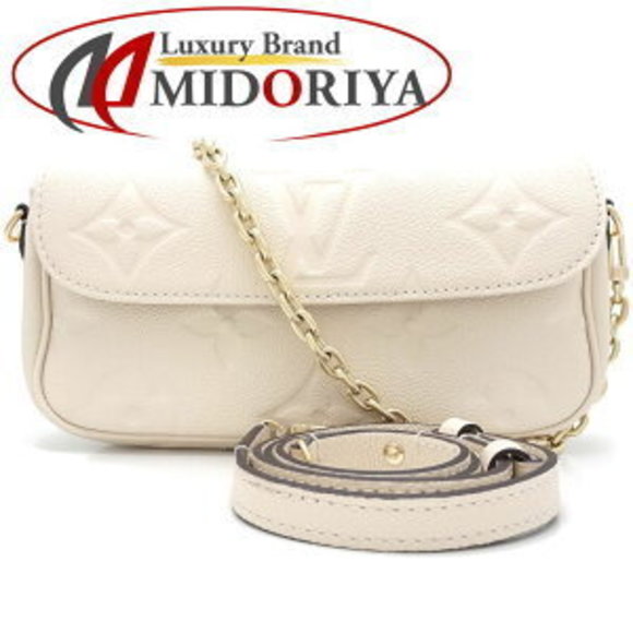Louis Vuitton Empreinte Wallet Chain Ivy Bag Creme - Picture 1 of 7